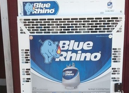 Blue Rhino Gas